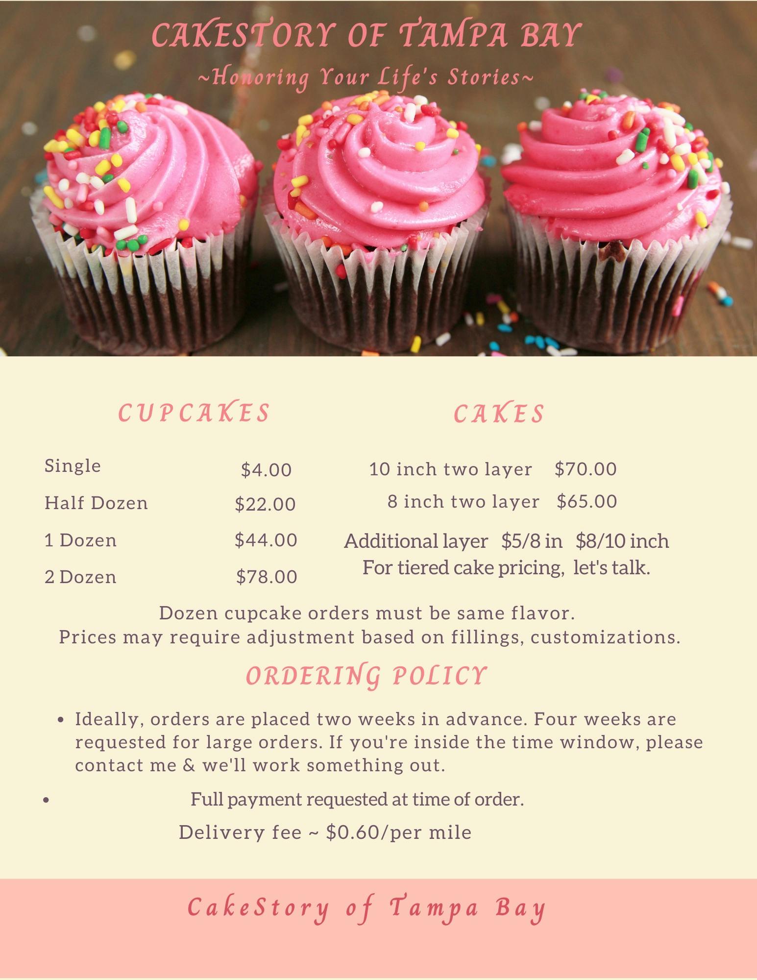 Pricing and ordering policy 