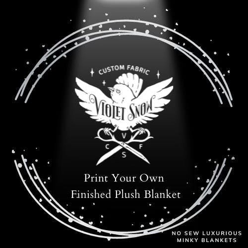 Print Your Own Royal Plush Minky Blanket