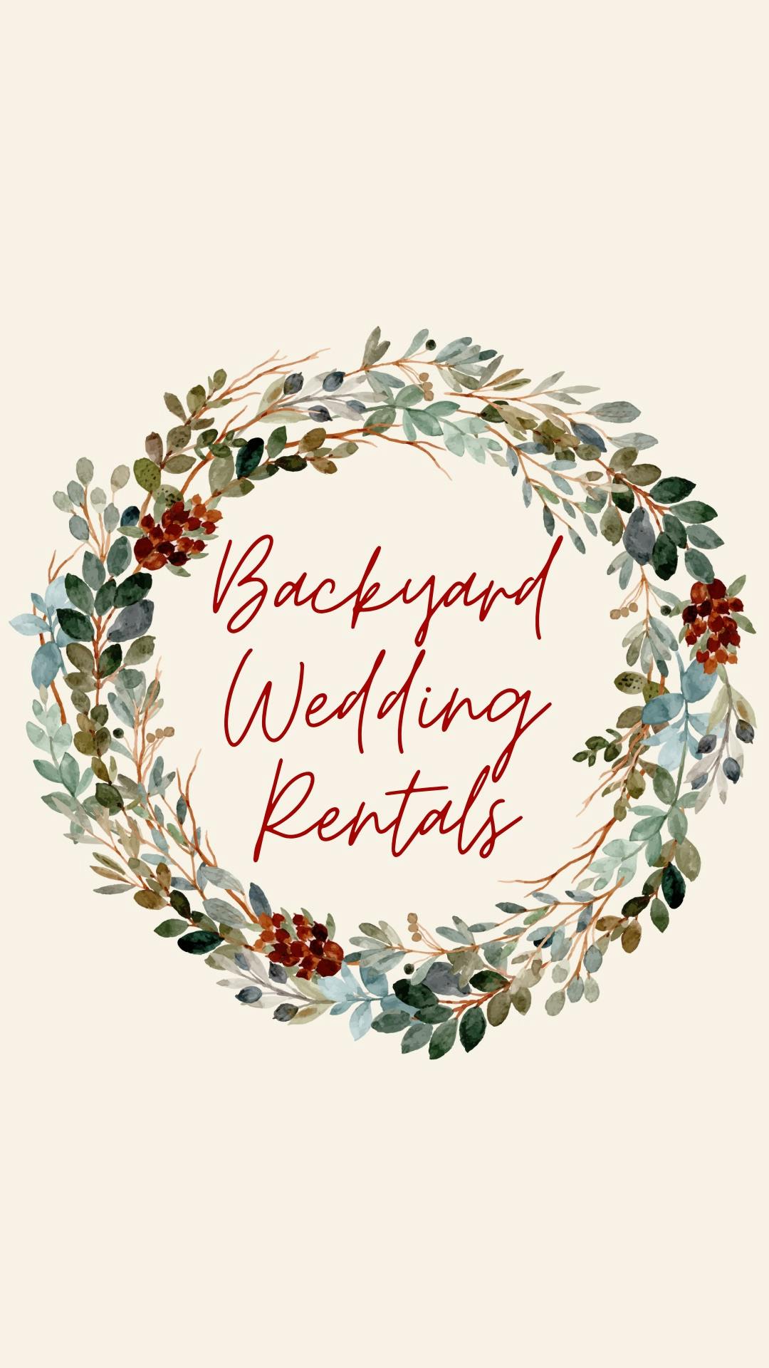 Martin Creek Backyard Wedding Value Rental 