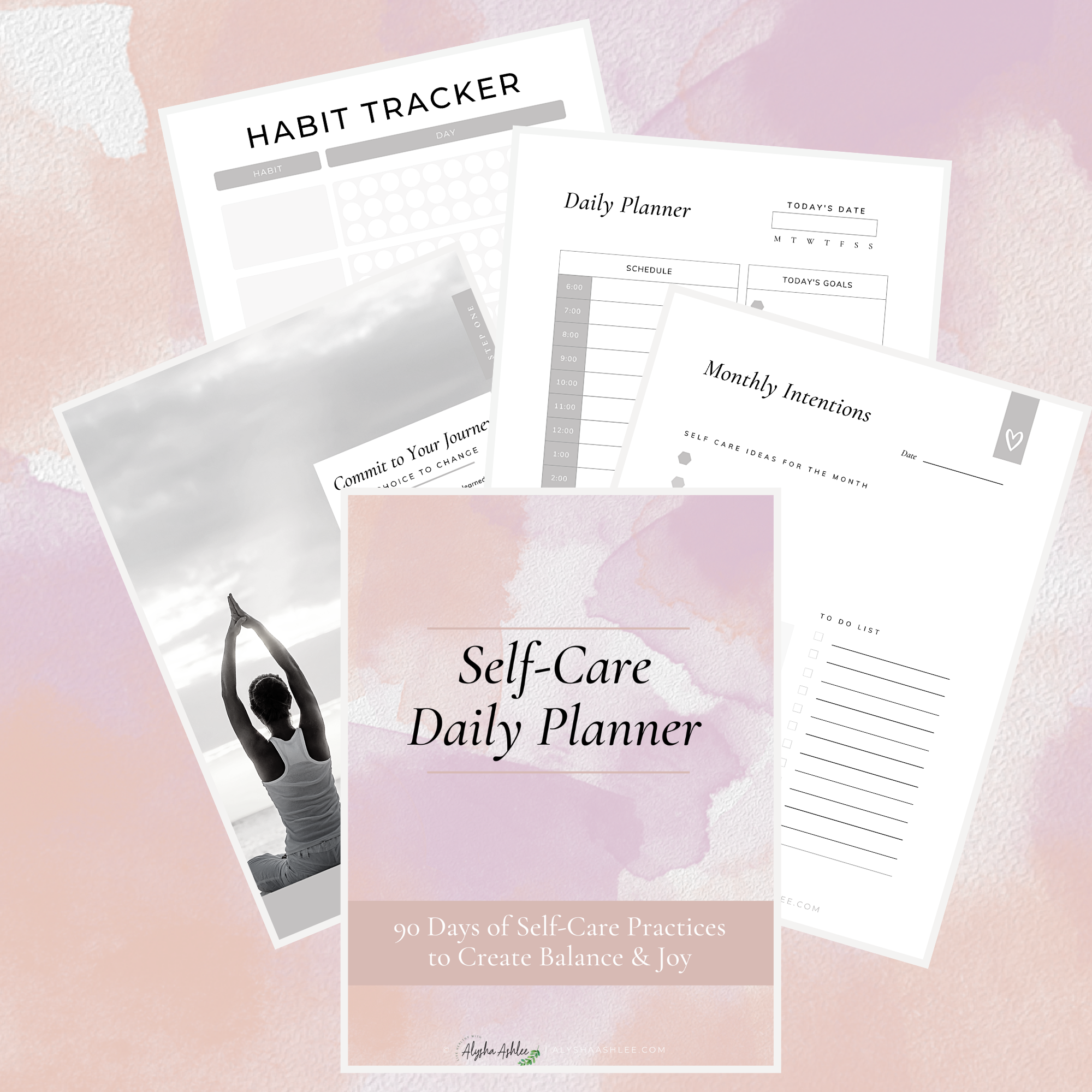 Self-Care Daily Planner (PRINTED COPY)