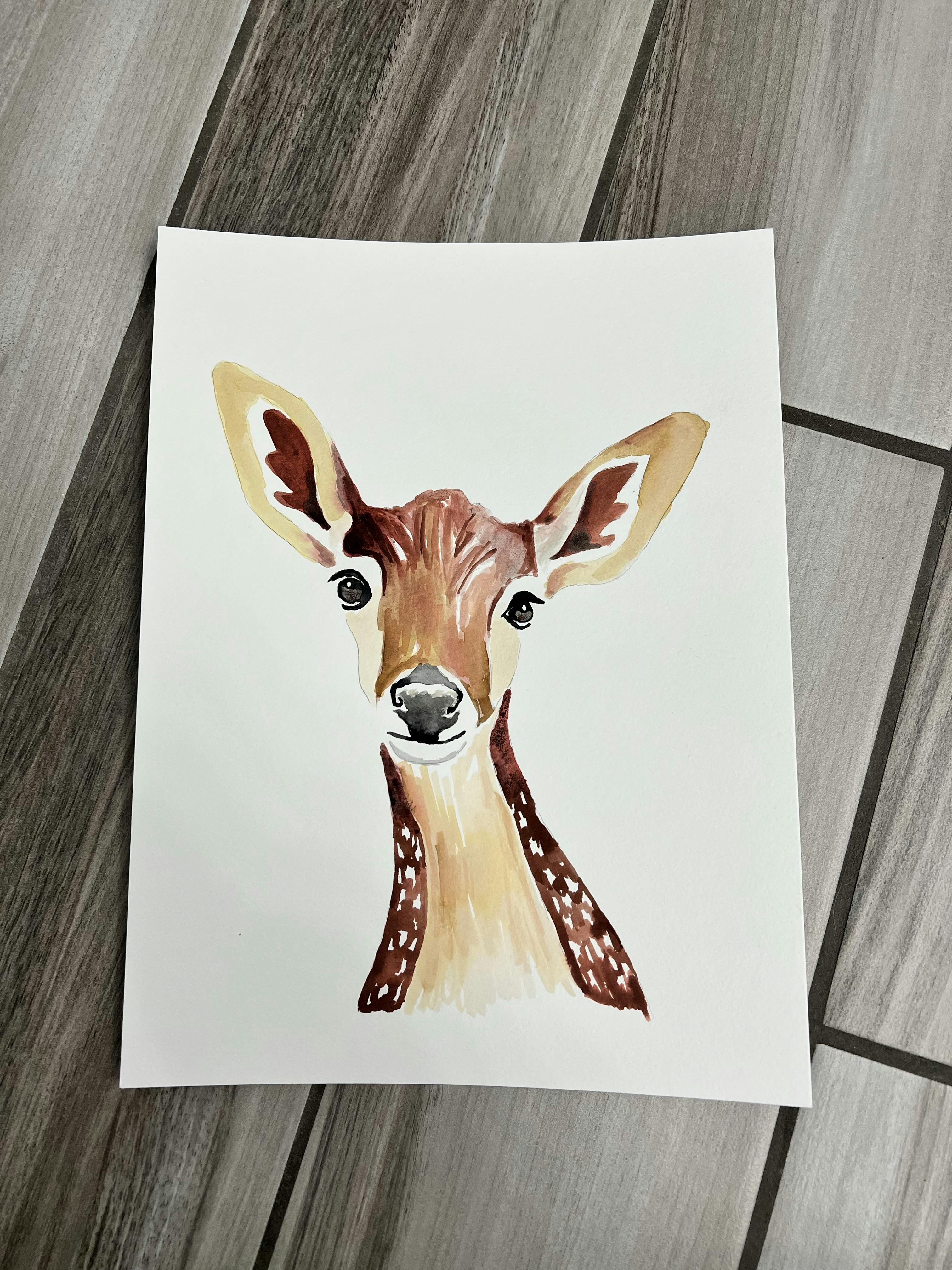 Delightful Deer Watercolor Kit