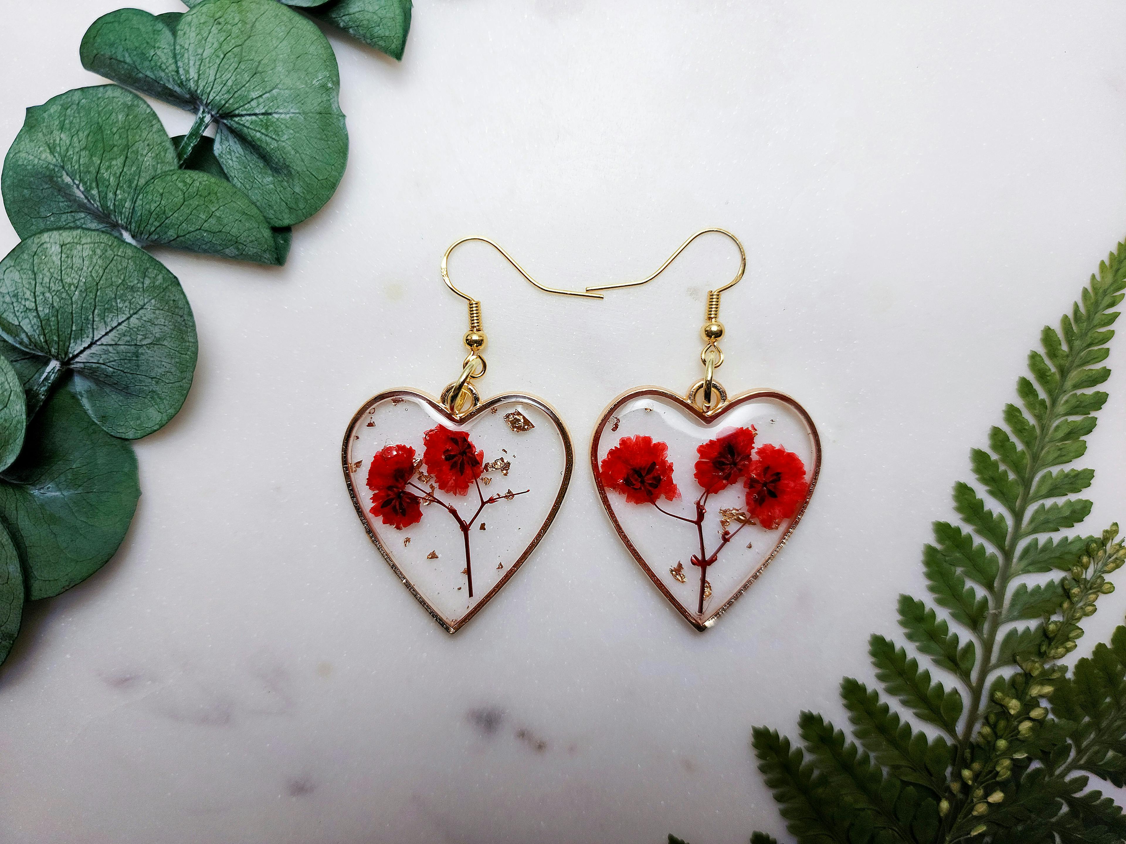 Romantic Love Heart Earrings