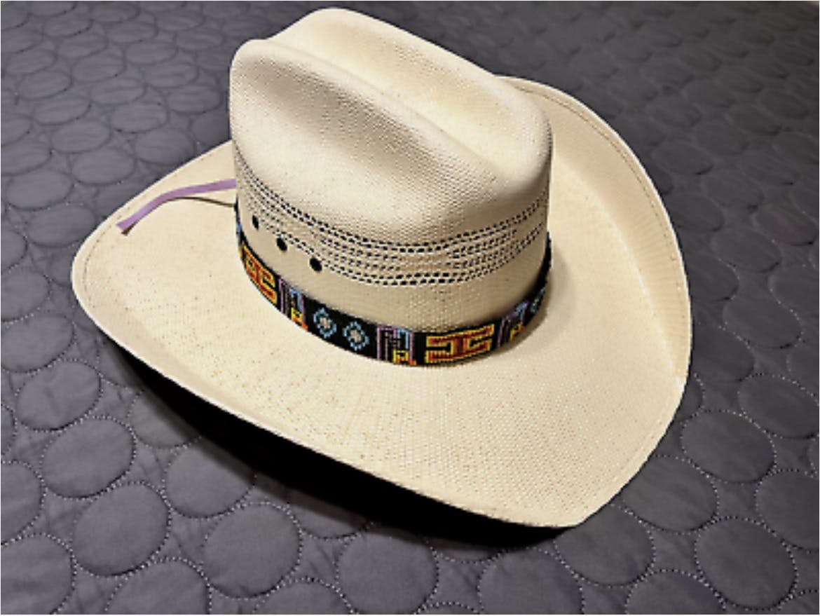 Beaded hat bands 