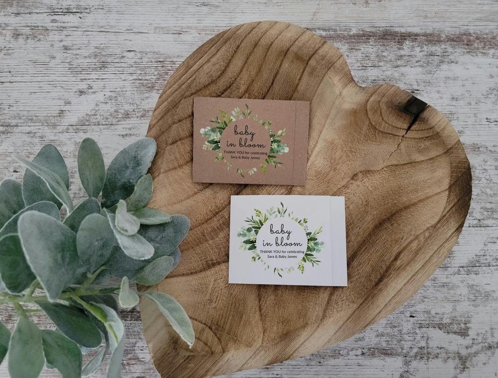 25 Baby in Bloom Seed Packs | Baby Shower Favors