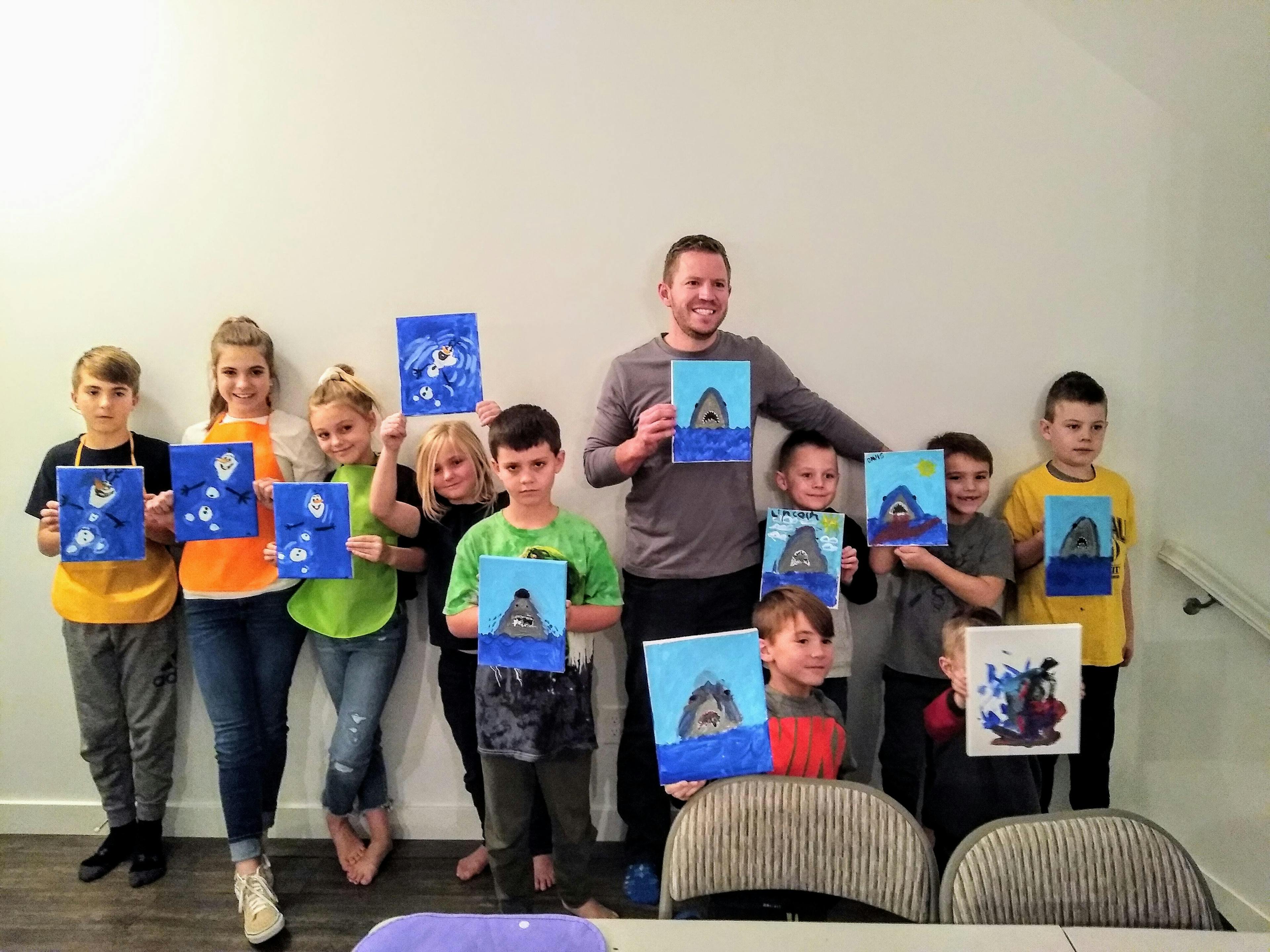 Kid’s Painting Birthday Party (Ages 8+)