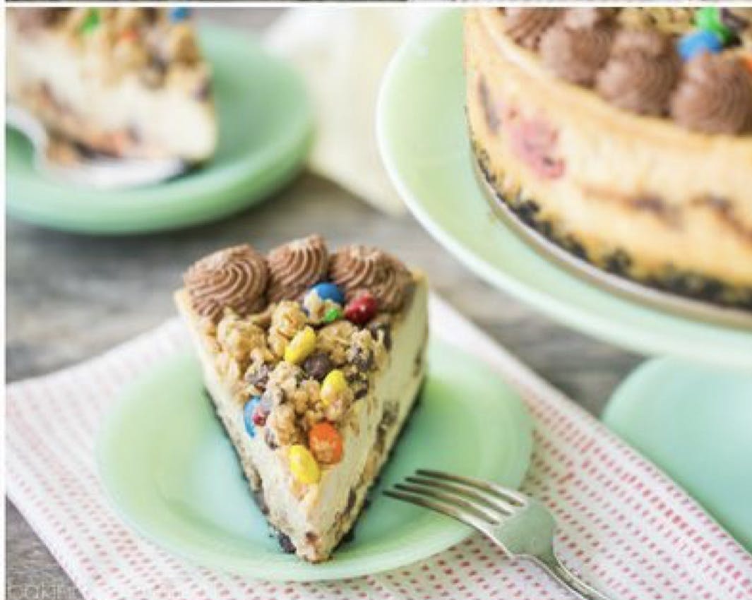Monster Cookie Cheesecake