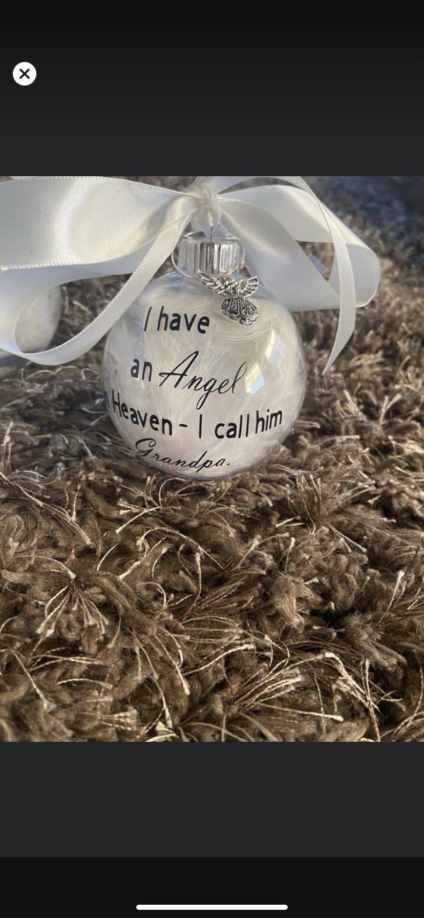 Personalized Angel Ornament 