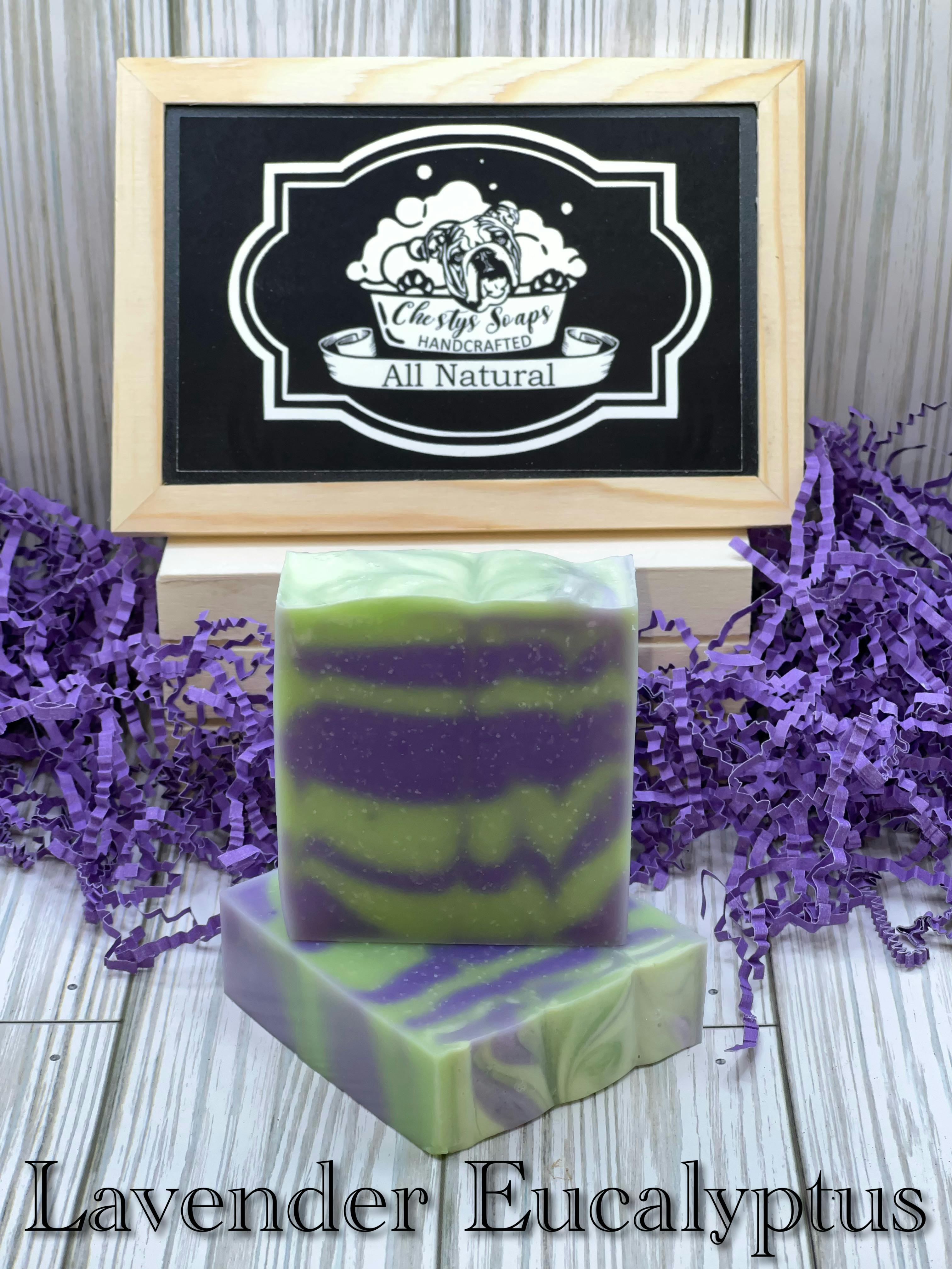 Lavender Eucalyptus - Cold Processed Soap 