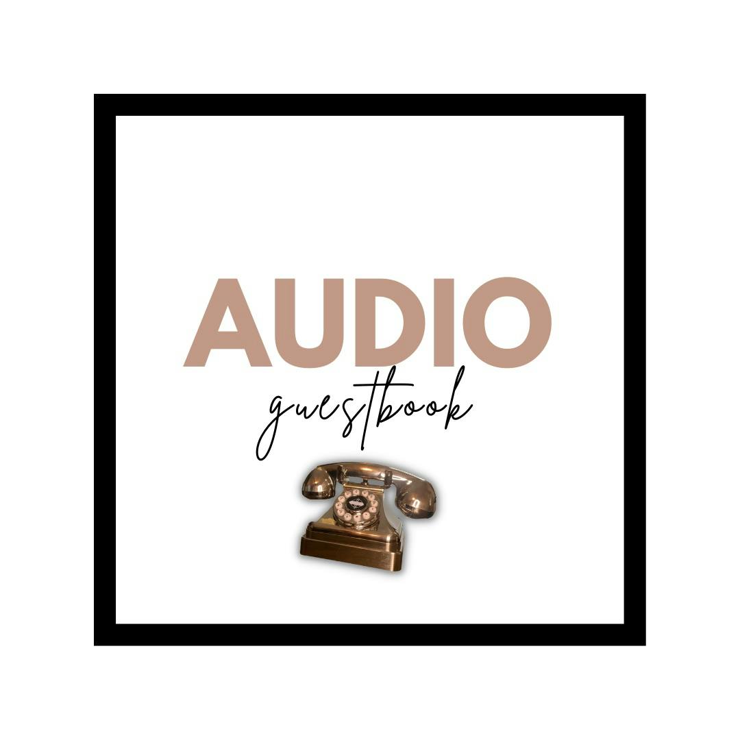 Audio Guestbook With Out Photo Booth Package