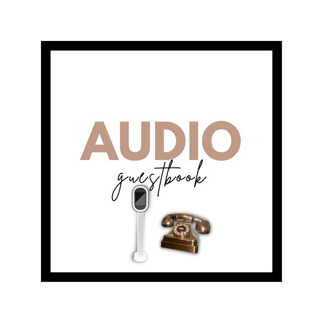 Audio Guestbook With Photo Booth Package