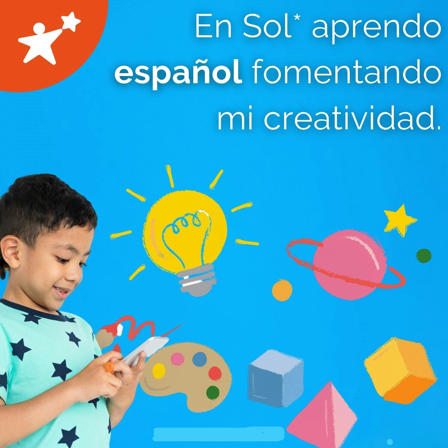 8 online group Spanish classes for kids (2/week). 