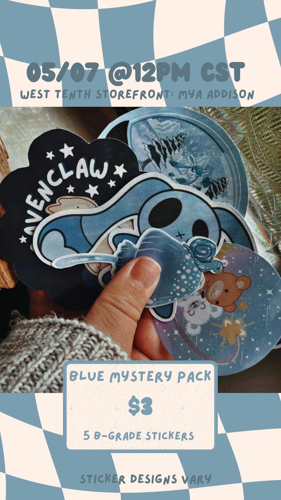 Mystery Sticker Packs