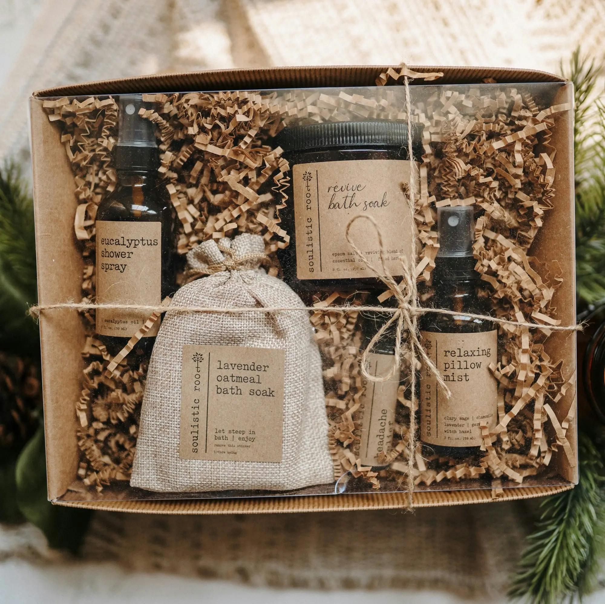 Relaxing Self Care Spa Gift Set