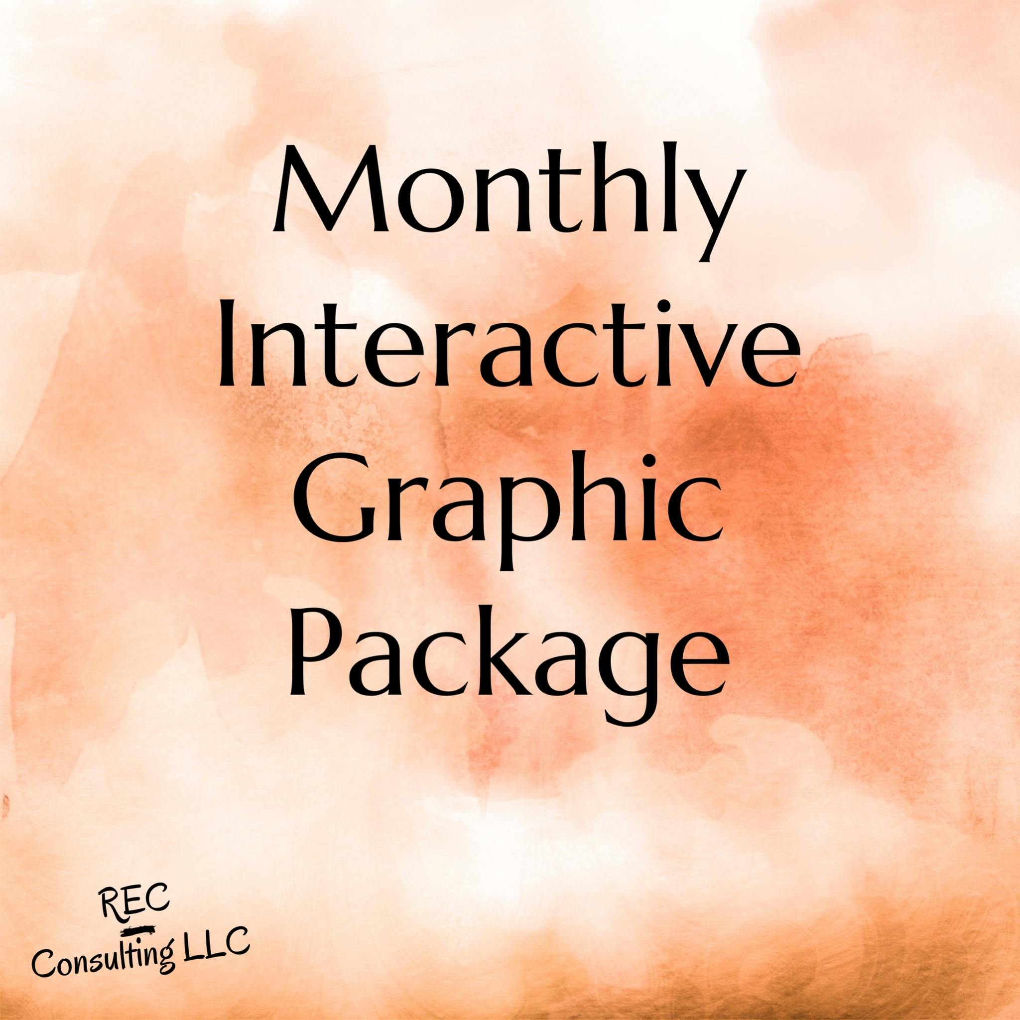 May’s Monthly Interactive Graphic Package 