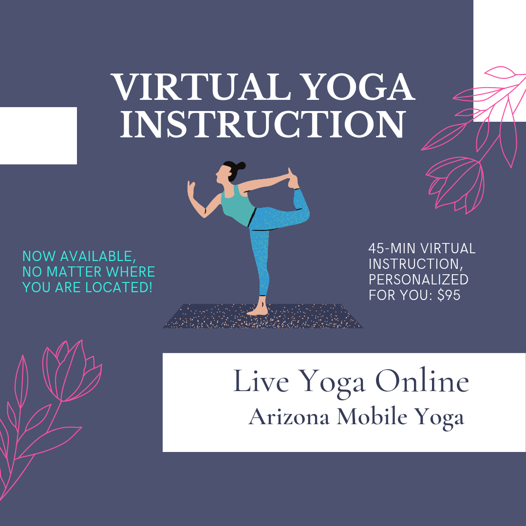 Virtual 1:1 Yoga Instruction - 45-min