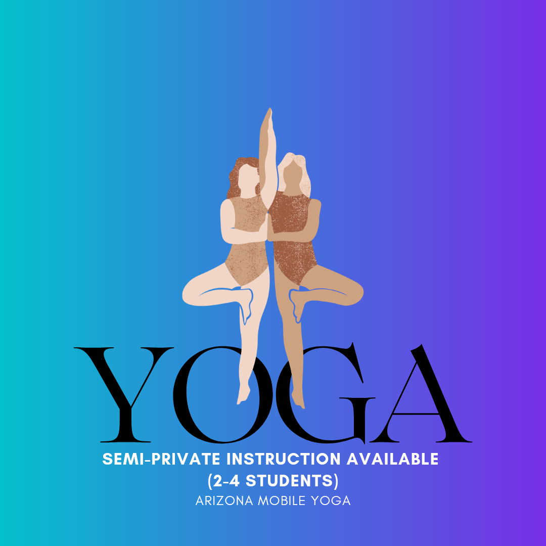 Private Yoga Instruction for 3, Your Location, 1hr