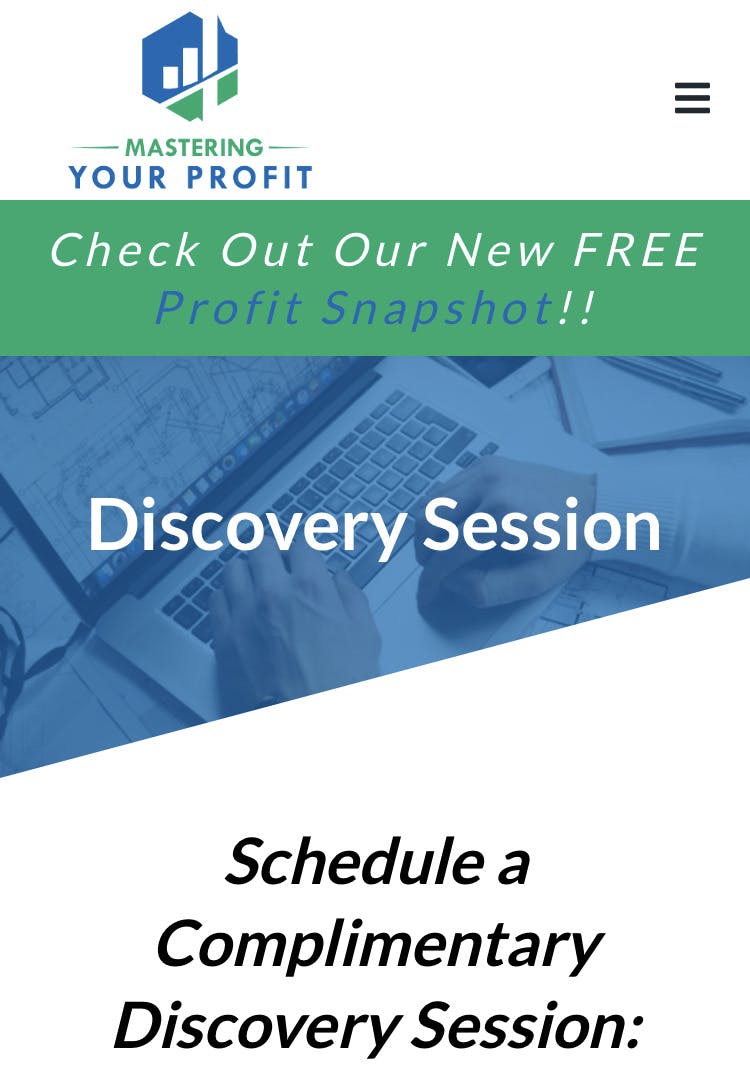 Complimentary Discovery Session - 30 Minutes