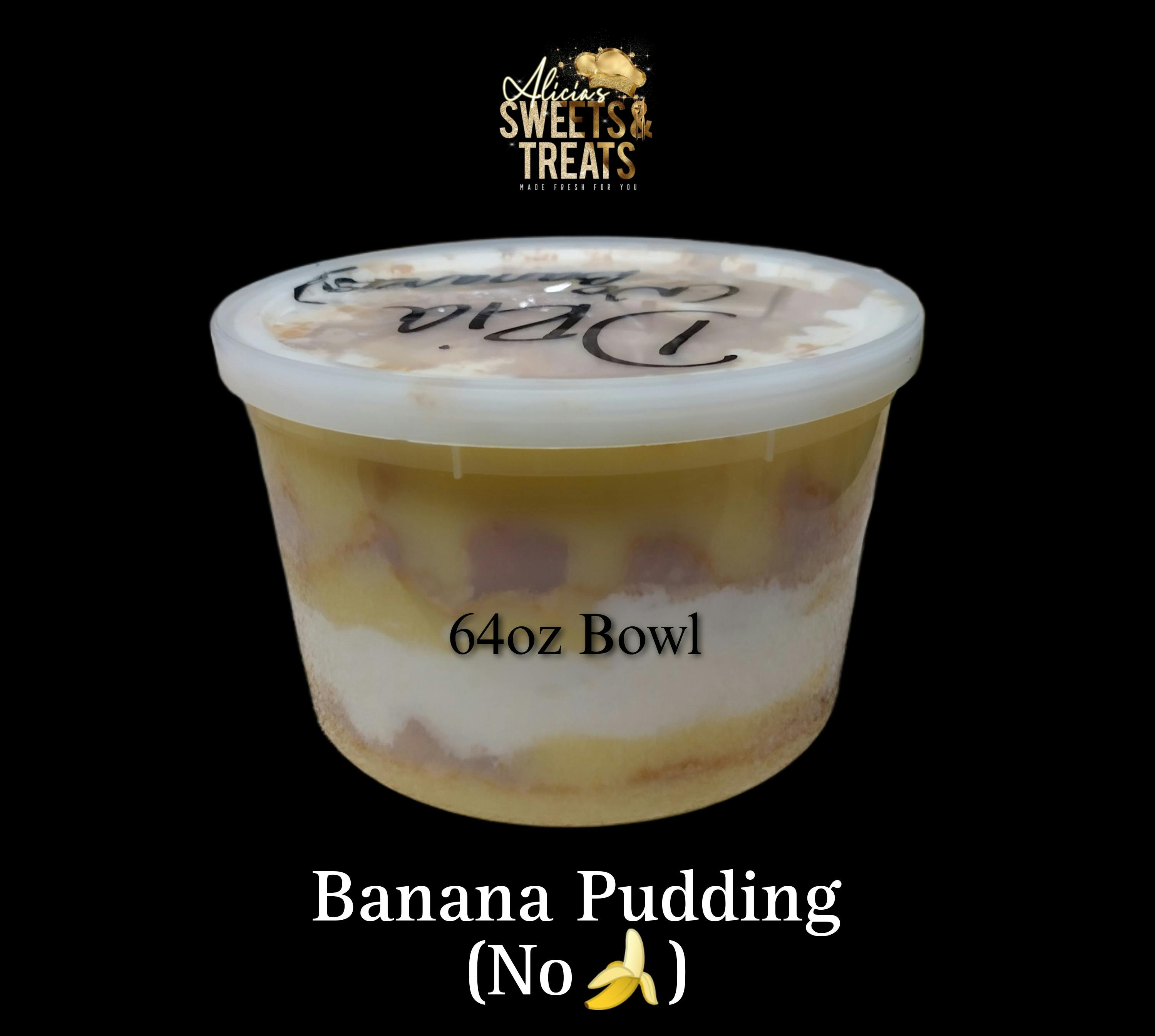 64oz Banana Pudding Bowl