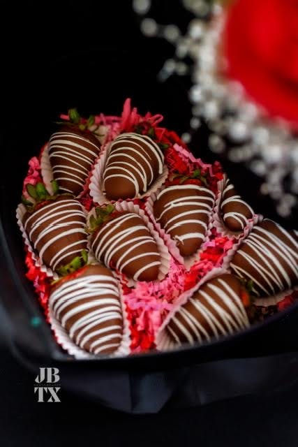  Chocolate covered strawberries 