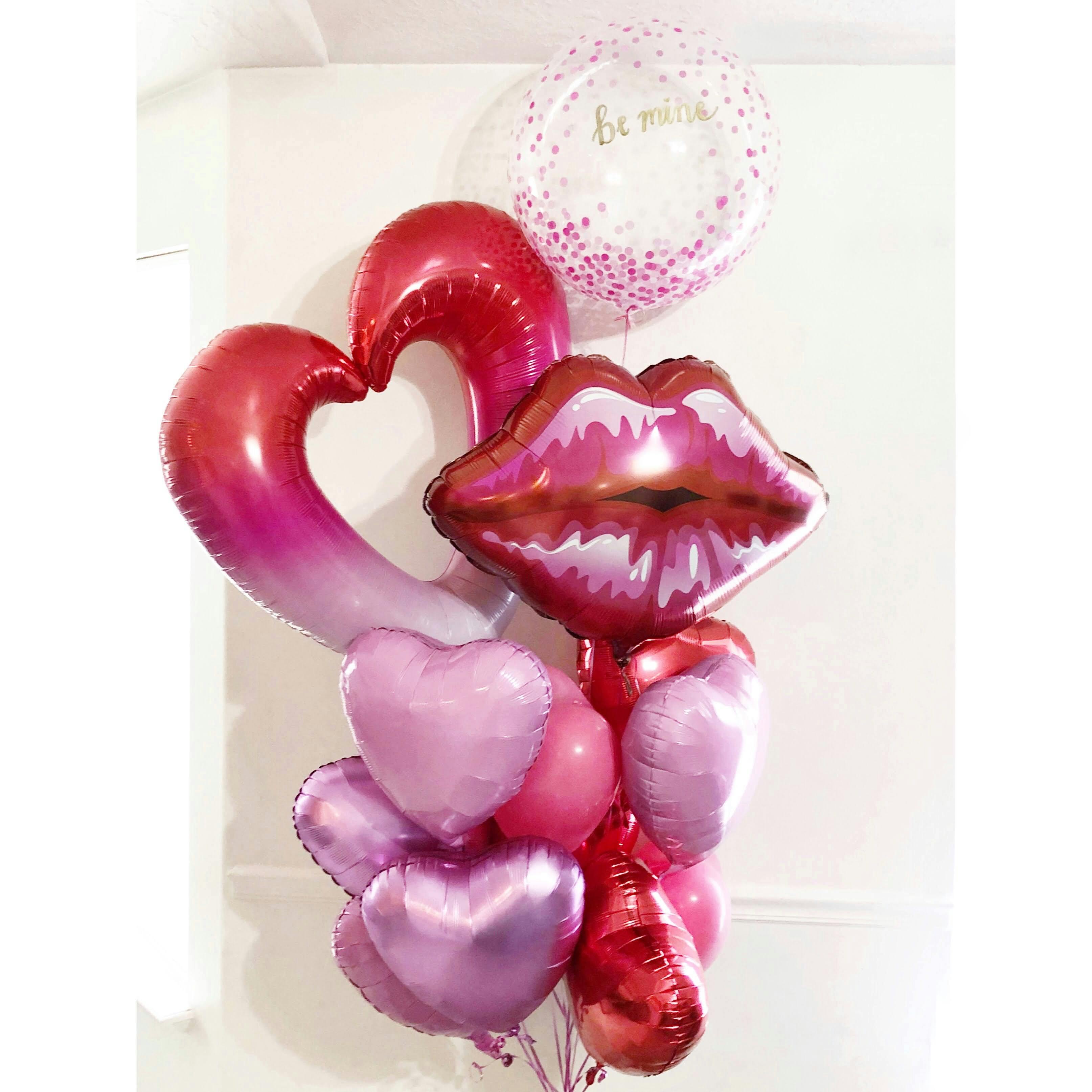 Valentine’s Balloon Bouquets