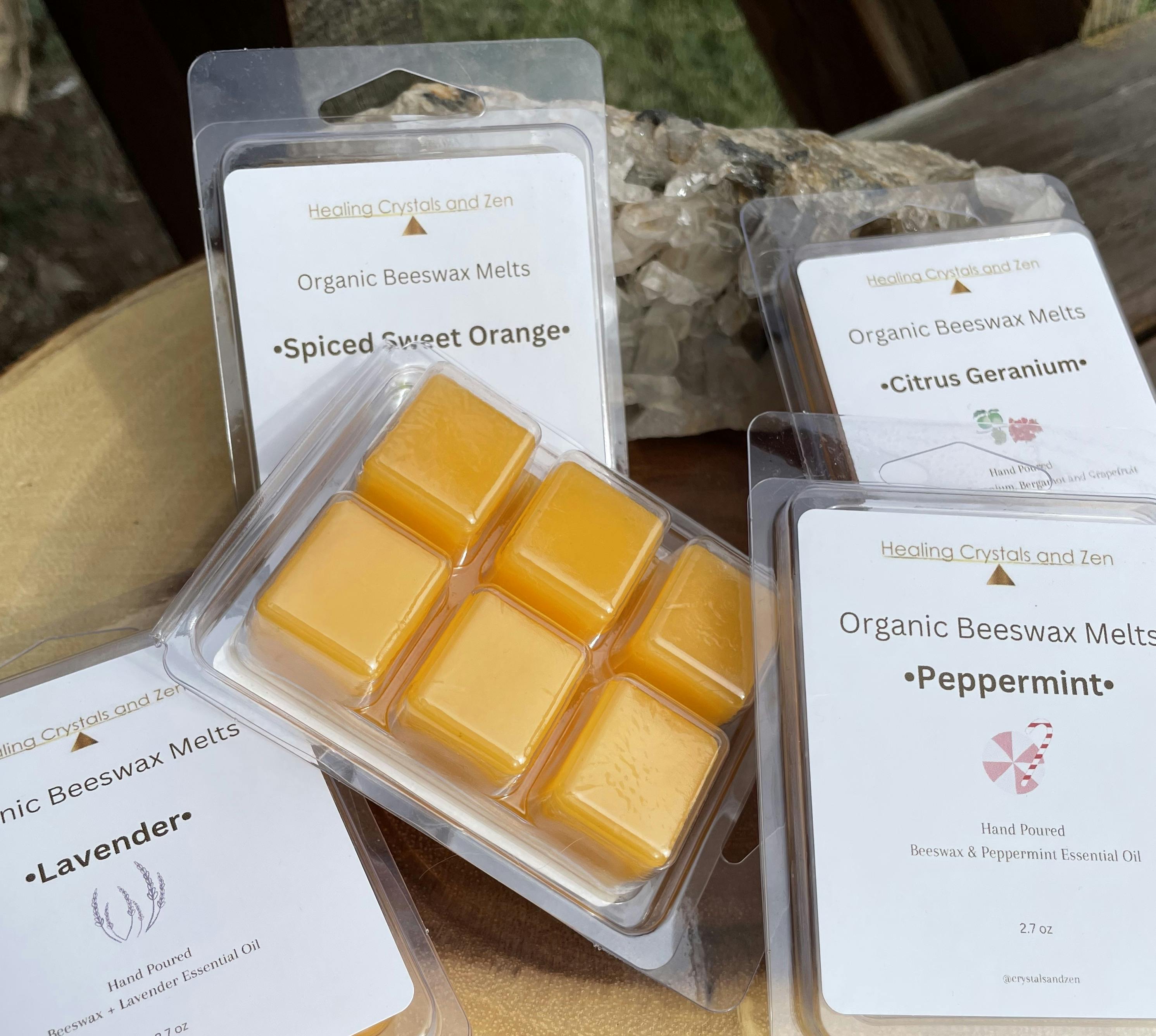 Scented Organic Beeswax Melts 
