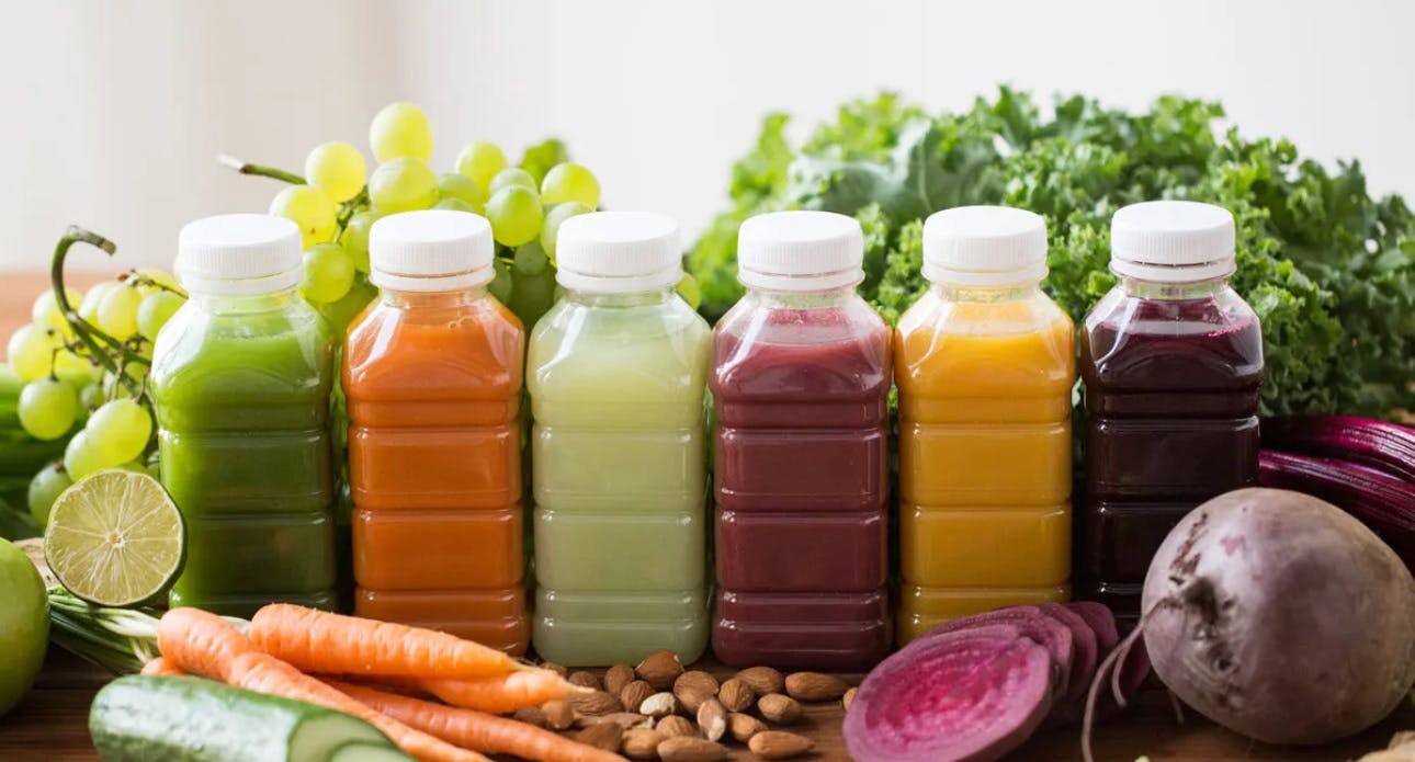 Juice cleanse kits offered 3 day, 7 day and 21 day