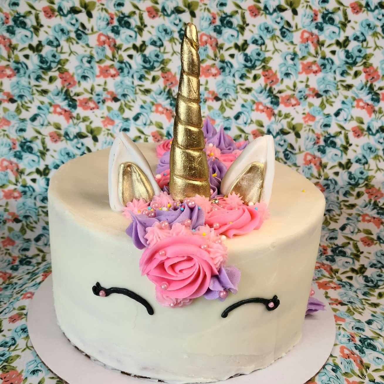 8" cake