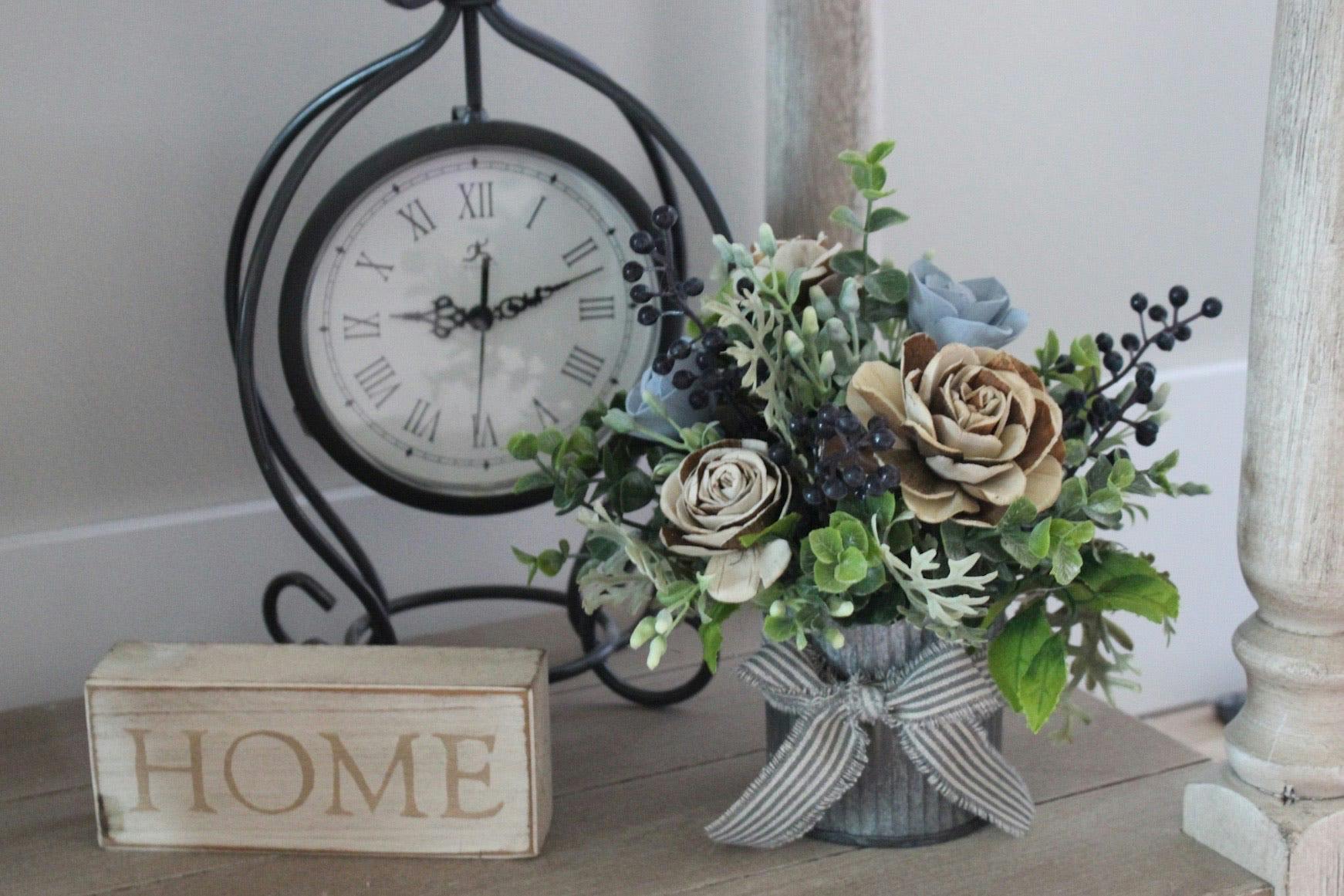 Countryside - Farmhouse Rustic Wood Flowers
